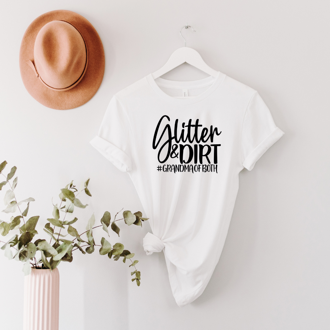 Glitter & Dirt - Grandma of Both | T-shirt & Long Sleeve