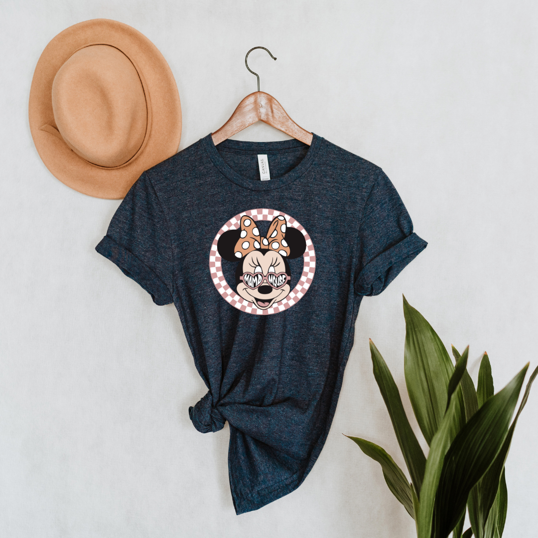 Minnie Mouse Mama shades Tshirt | Mothers Day | Gildan Softstyle