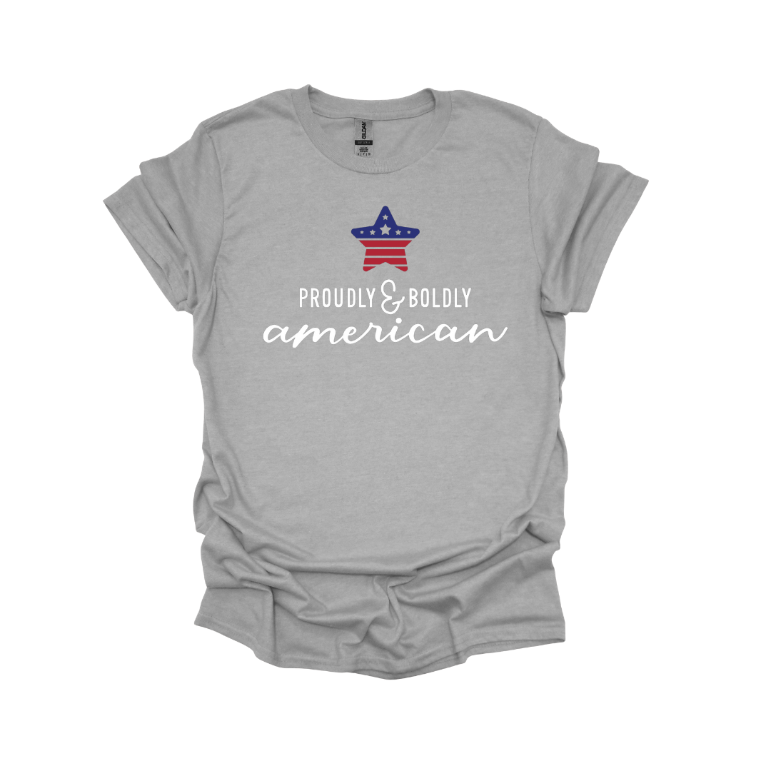 Proudly & Boldly American T-Shirt