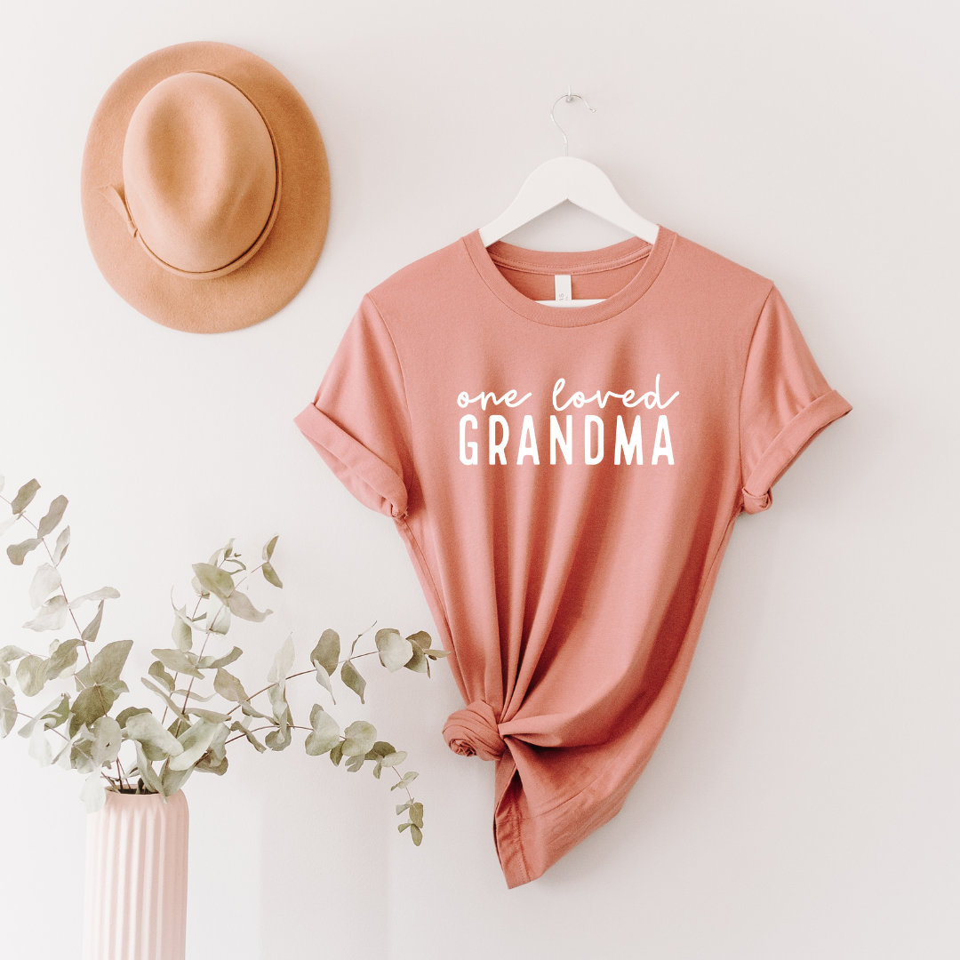 One Loved Grandma T-shirt | Mothers Day | Gildan Softstyle