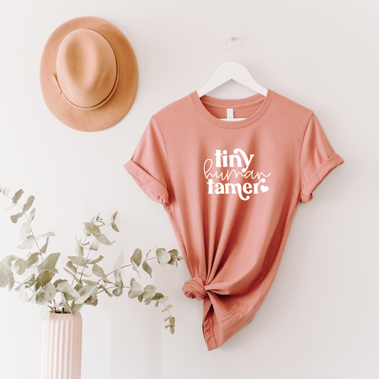 Tiny Human Tamer T-shirt | Mothers Day | Gildan Softstyle